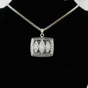 Oakland Raiders 1983 Championship Necklace